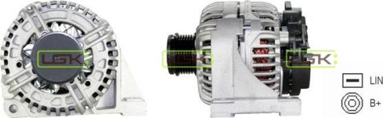 LGK 441872 - Alternator autospares.lv