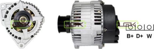 LGK 441399 - Alternator autospares.lv