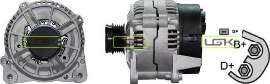 LGK 441395 - Alternator autospares.lv