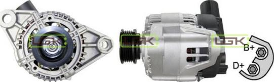 LGK 441343 - Alternator autospares.lv