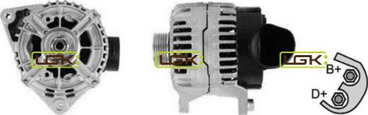 LGK 441309 - Alternator autospares.lv