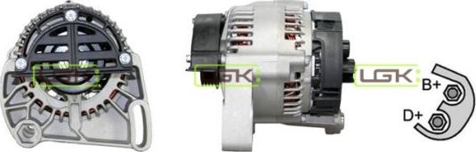 LGK 441301 - Alternator autospares.lv