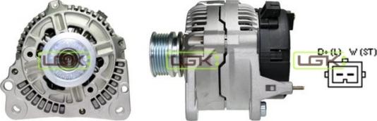 LGK 441386 - Alternator autospares.lv