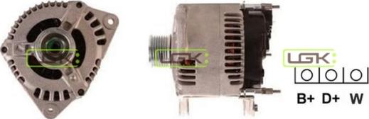 LGK 441338 - Alternator autospares.lv