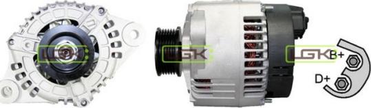 LGK 441370 - Alternator autospares.lv