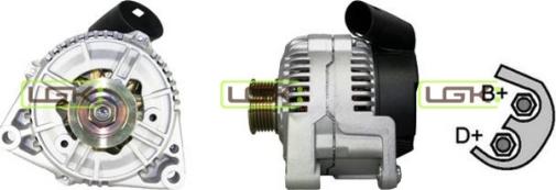 LGK 441250 - Alternator autospares.lv