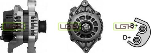 LGK 441200 - Alternator autospares.lv