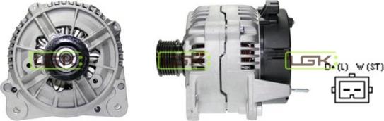 LGK 441289 - Alternator autospares.lv