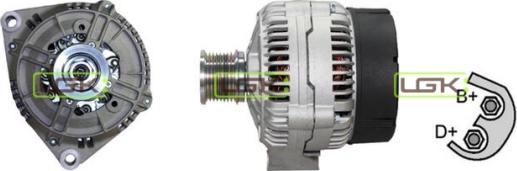 LGK 441228 - Alternator autospares.lv