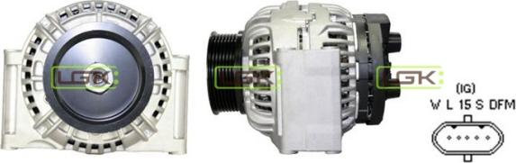 LGK 441795 - Alternator autospares.lv