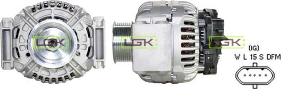 LGK 441750 - Alternator autospares.lv