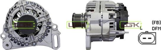 LGK 441766 - Alternator autospares.lv