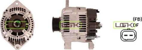 LGK 441768 - Alternator autospares.lv