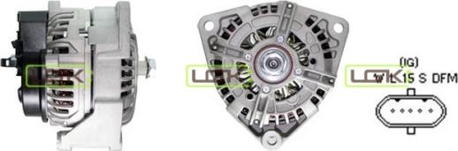 LGK 441763 - Alternator autospares.lv