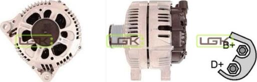 LGK 441700 - Alternator autospares.lv