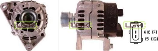 LGK 441716 - Alternator autospares.lv