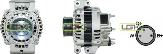 LGK 441713 - Alternator autospares.lv