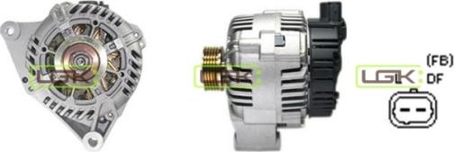 LGK 441788 - Alternator autospares.lv