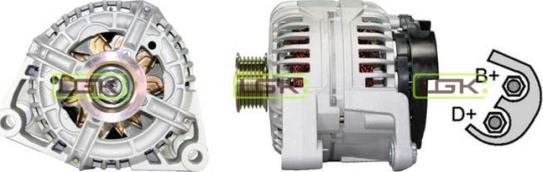 LGK 441724 - Alternator autospares.lv