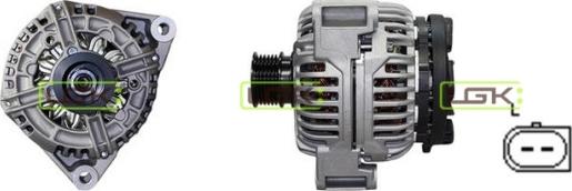 LGK 441770 - Alternator autospares.lv