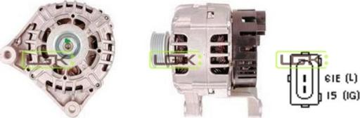 LGK 441778 - Alternator autospares.lv