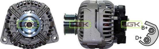 LGK 441772 - Alternator autospares.lv