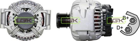 LGK 441777 - Alternator autospares.lv