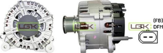 LGK 442448 - Alternator autospares.lv