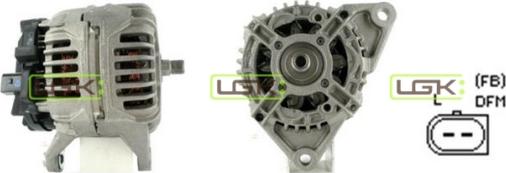 LGK 442460 - Alternator autospares.lv