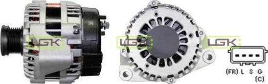 LGK 442404 - Alternator autospares.lv