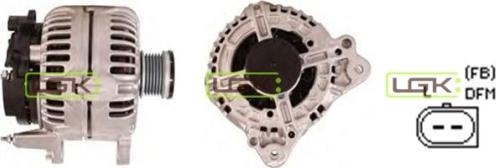 LGK 442408 - Alternator autospares.lv