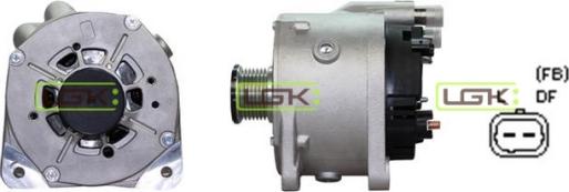 LGK 442407 - Alternator autospares.lv