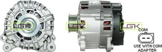 LGK 442437 - Alternator autospares.lv