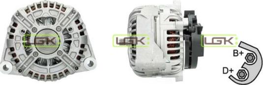 LGK 442595 - Alternator autospares.lv