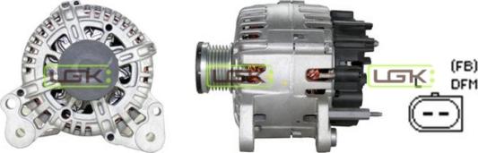 LGK 442560 - Alternator autospares.lv