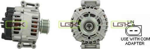 LGK 442587 - Alternator autospares.lv