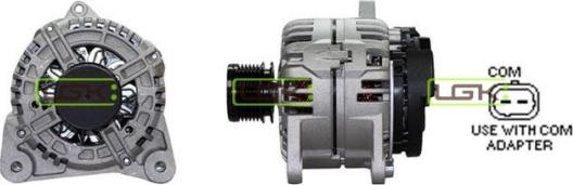 LGK 442521 - Alternator autospares.lv