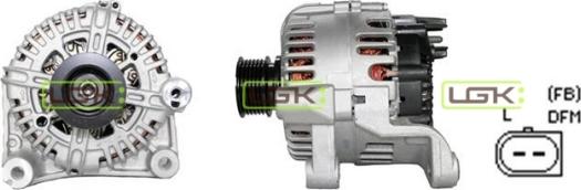 LGK 442606 - Alternator autospares.lv