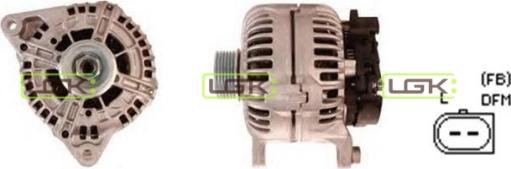 LGK 442603 - Alternator autospares.lv