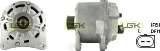 LGK 442615 - Alternator autospares.lv