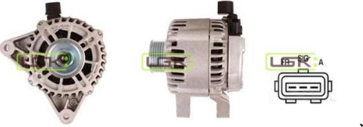 LGK 442043 - Alternator autospares.lv