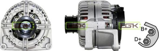 LGK 442065 - Alternator autospares.lv