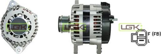 LGK 442068 - Alternator autospares.lv