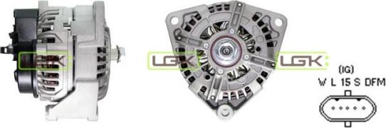 LGK 442004 - Alternator autospares.lv
