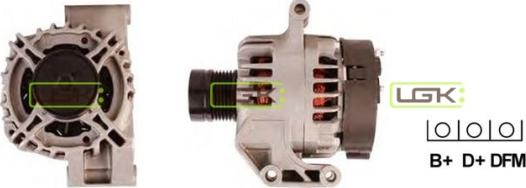 LGK 442000 - Alternator autospares.lv