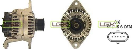 LGK 442002 - Alternator autospares.lv