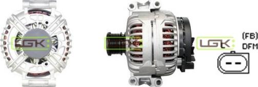 LGK 442033 - Alternator autospares.lv