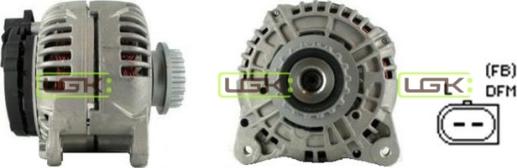 LGK 442149 - Alternator autospares.lv