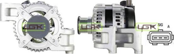 LGK 442151 - Alternator autospares.lv