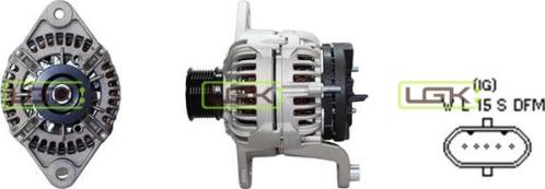 LGK 442108 - Alternator autospares.lv